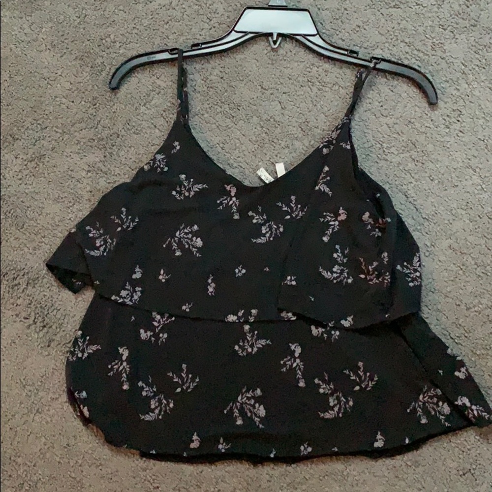 Black “Mudd” summer tank top